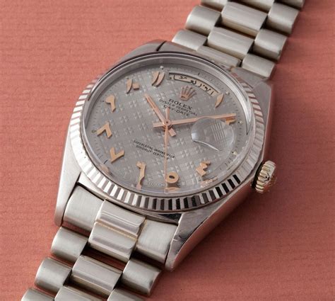 rolex 1803 alladin rose|when did rolex die.